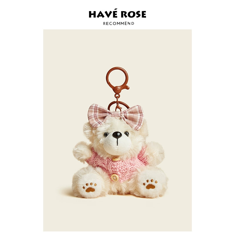 HAVEROSE Baked Bear Bag Pendant