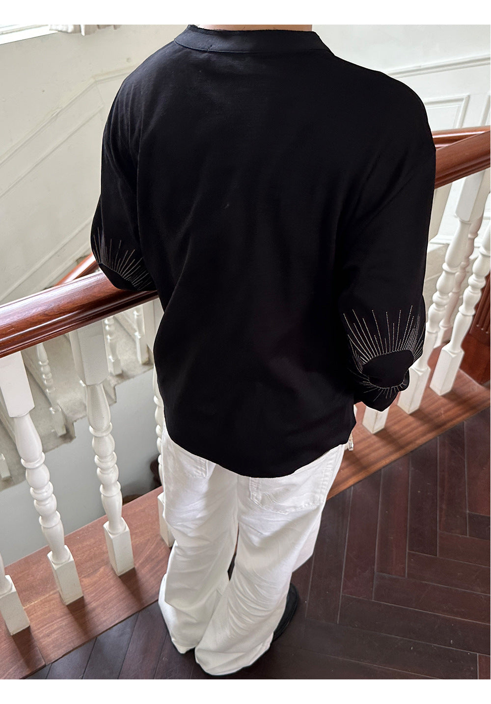 EME Premium Henry Fir Button Long Sleeve