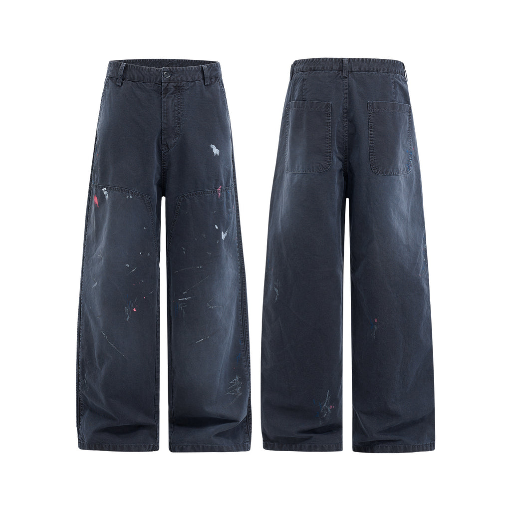 Inflation Hand-painted Retro Tooling Slacks