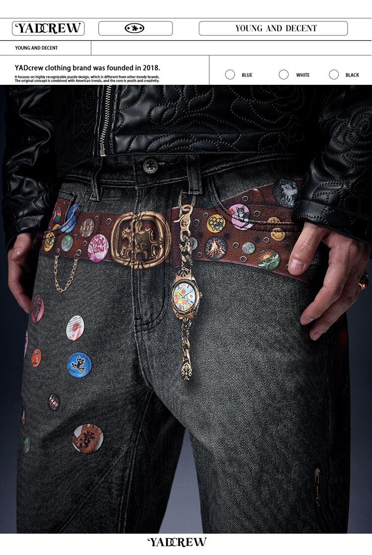 YADcrew Lavish Black Jeans