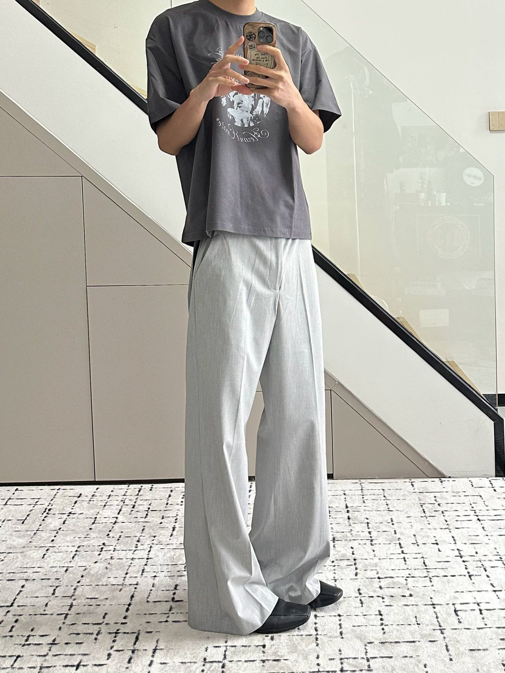 HermitCreate Holiday Print Cool Comfortable Tee