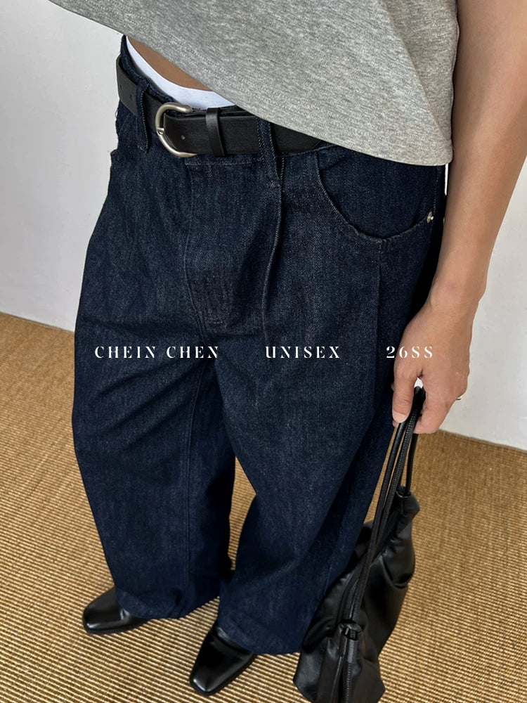 Chein Wide Leg Versatile Premium Jeans