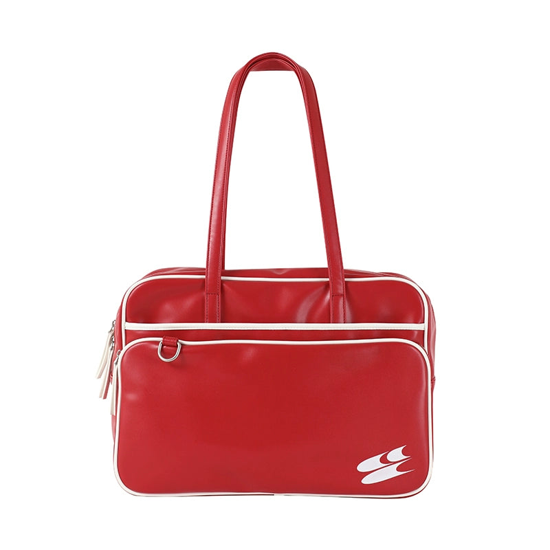 CryingCenter College Style Vintage Large Capacity Commuter Tote