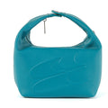 CryingCenter Lychee Pattern Matte Leather Portable Logo Leather Bag