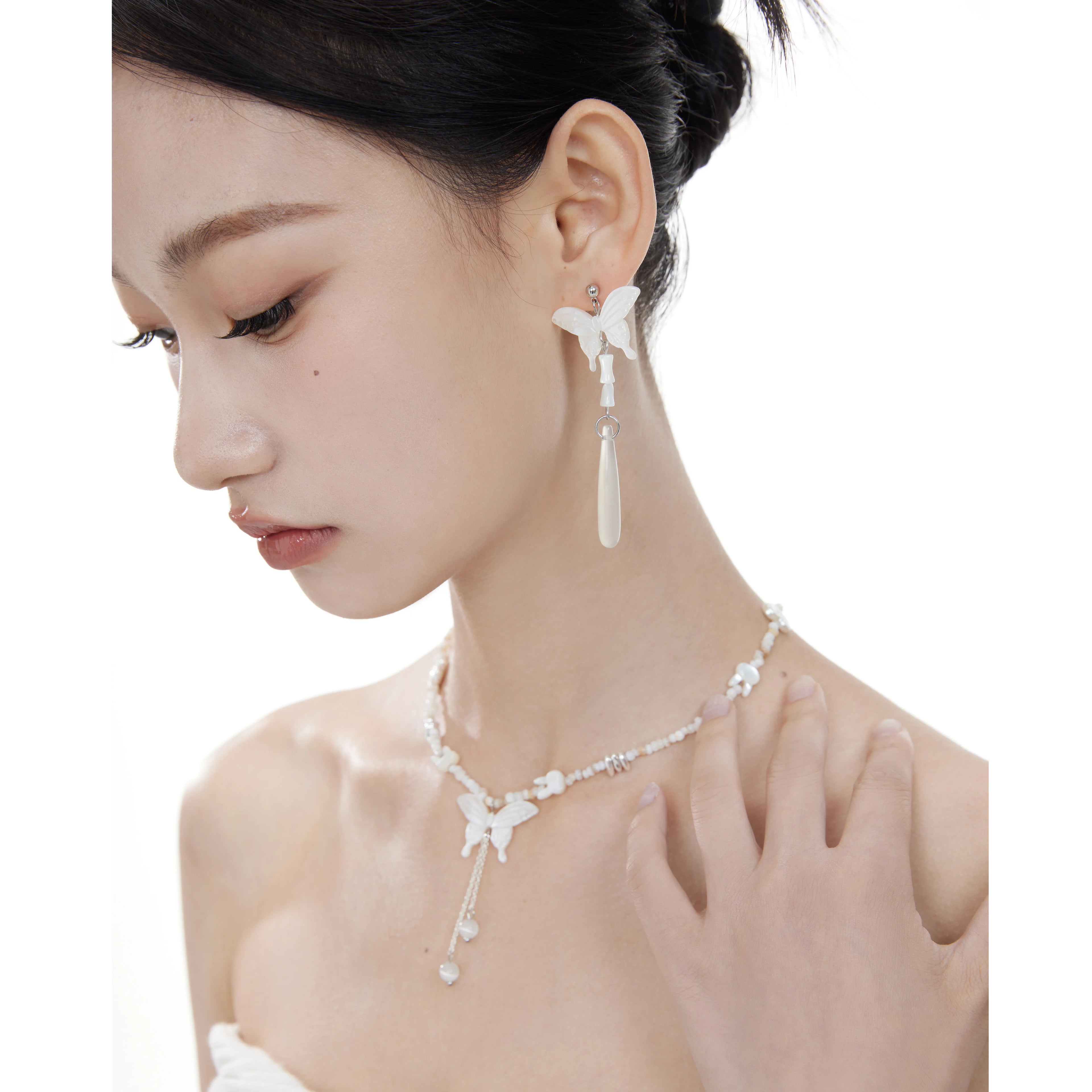 NO SOLUTION Premium Butterfly Earrings