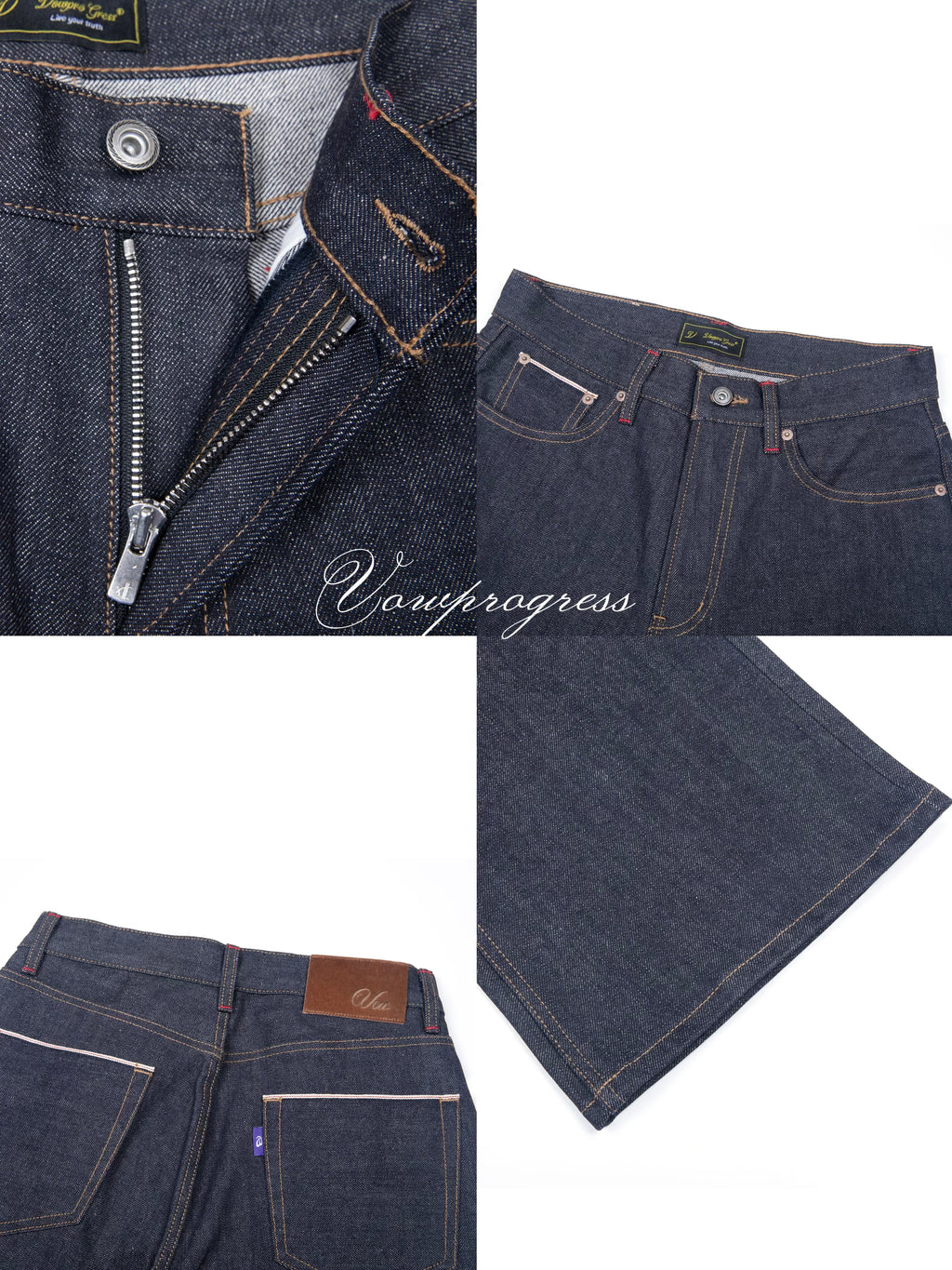 VOWPROGRESS Vintage Versatile Jeans