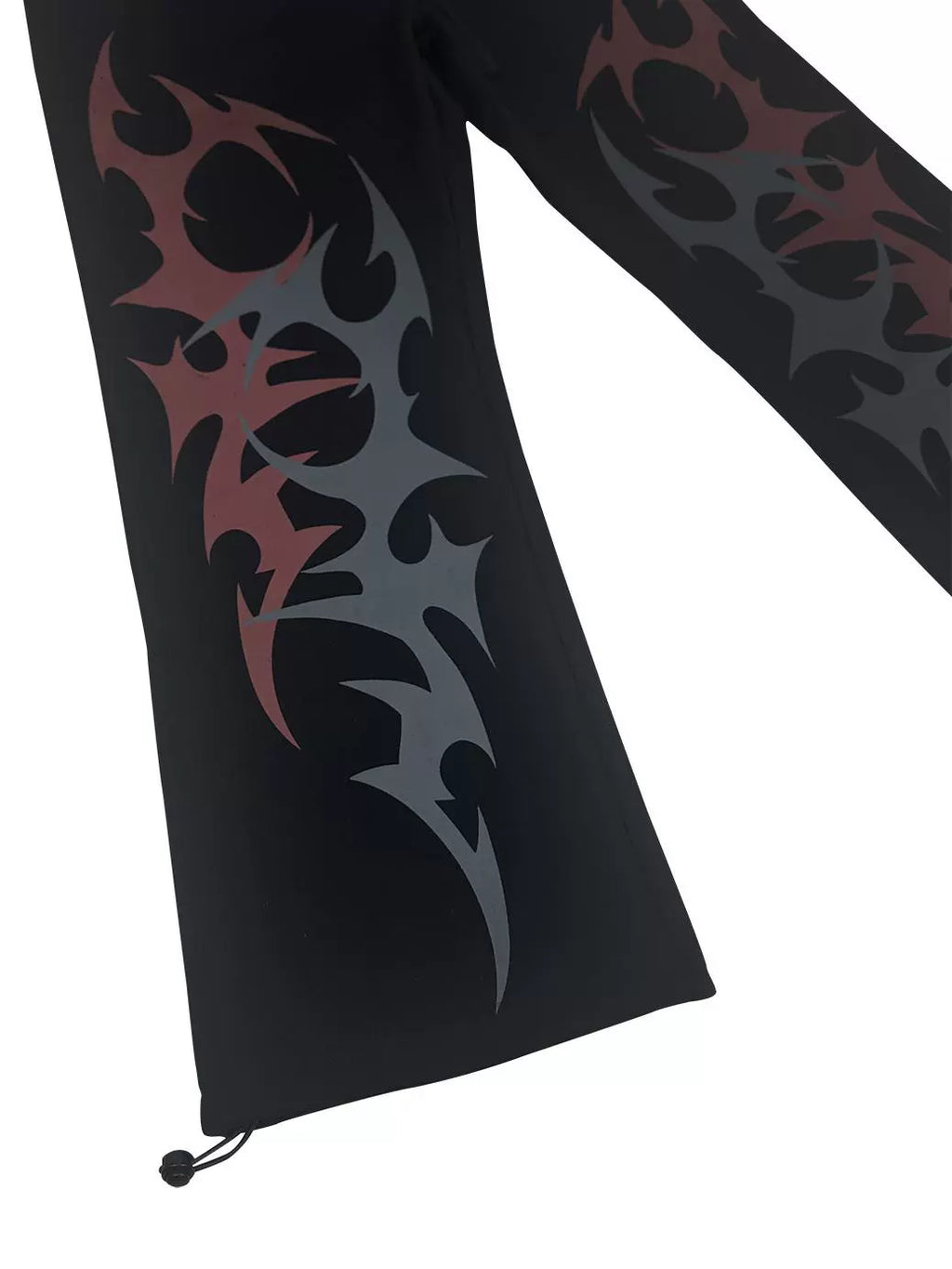 Wetbody Loose Middle Waist Straight Casual Sweatpants