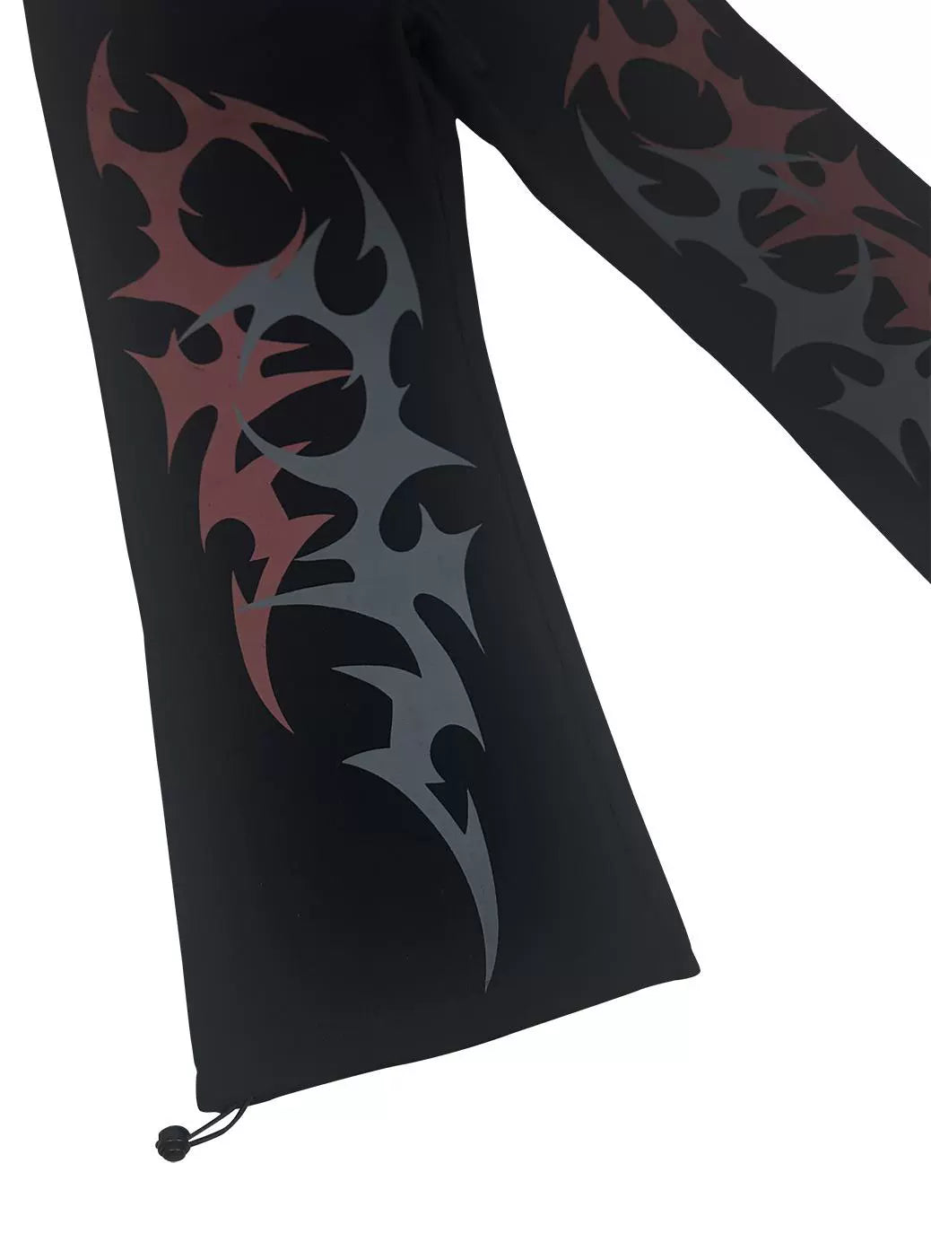 Wetbody Loose Middle Waist Straight Casual Sweatpants