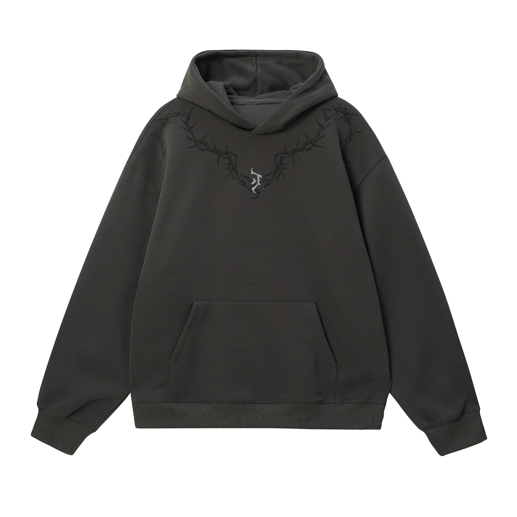 JHYQ Thorn Print Hoodie