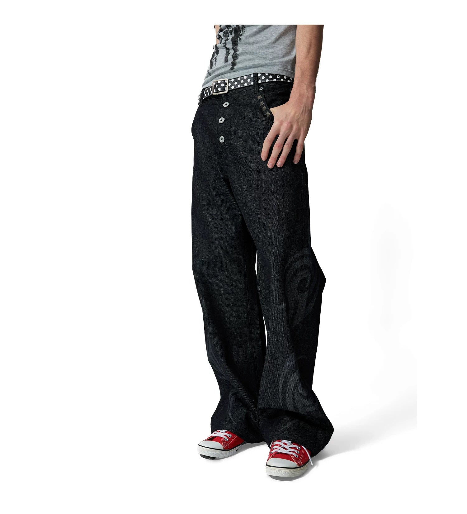 NumbAsia Vintage Burning Totem Jeans