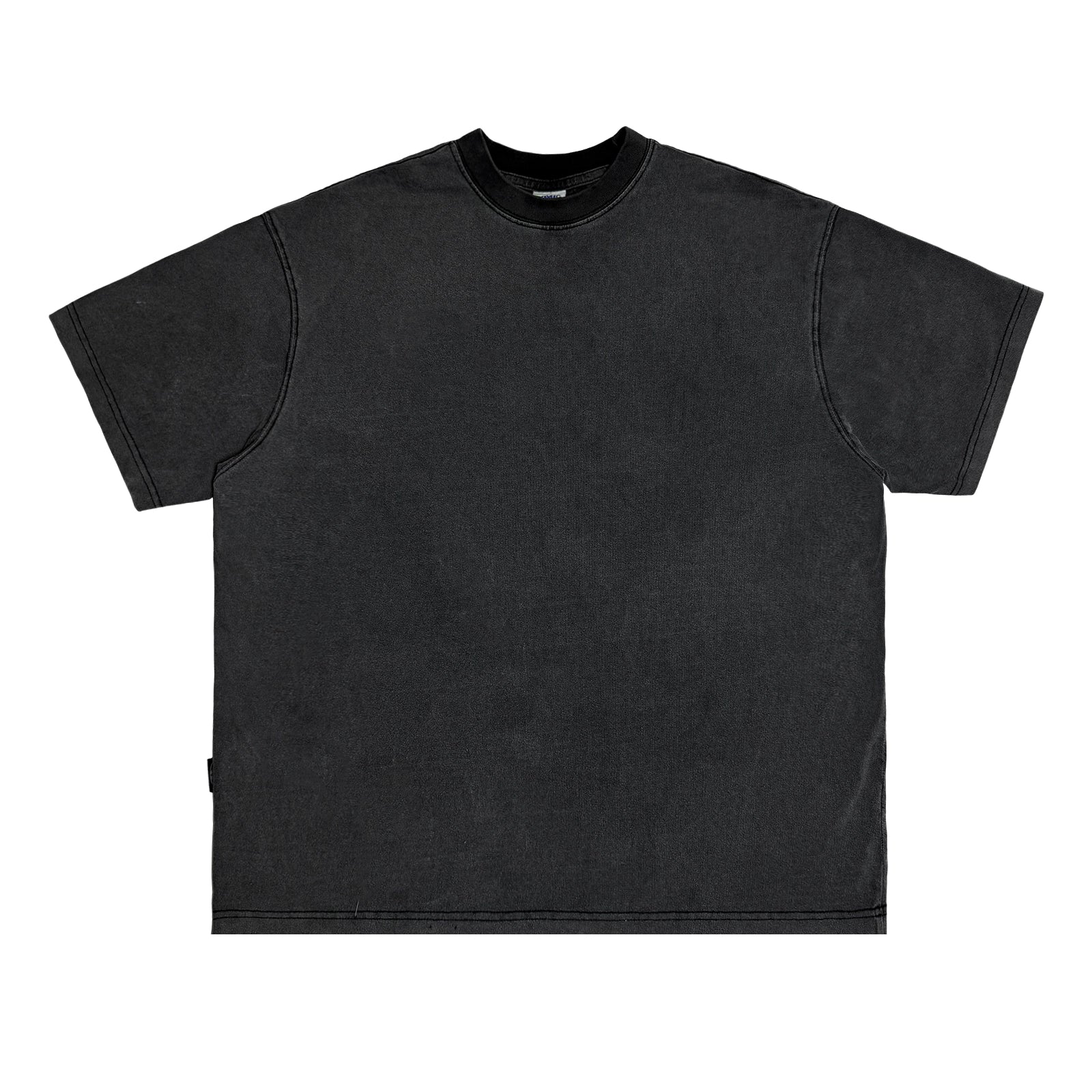 ComicTree Washed Crew Neck Versatile Tee