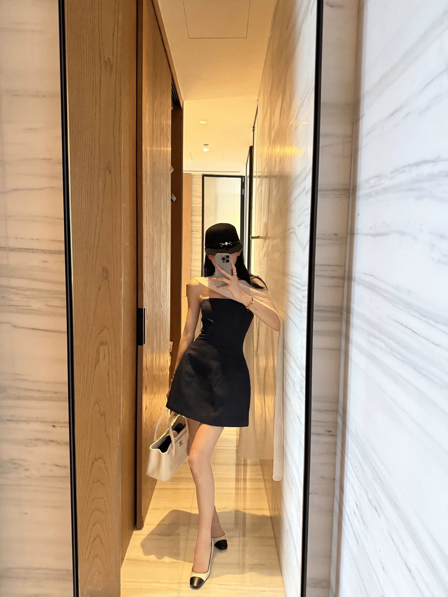 YOUNG KYLIN Retro Waist Dress