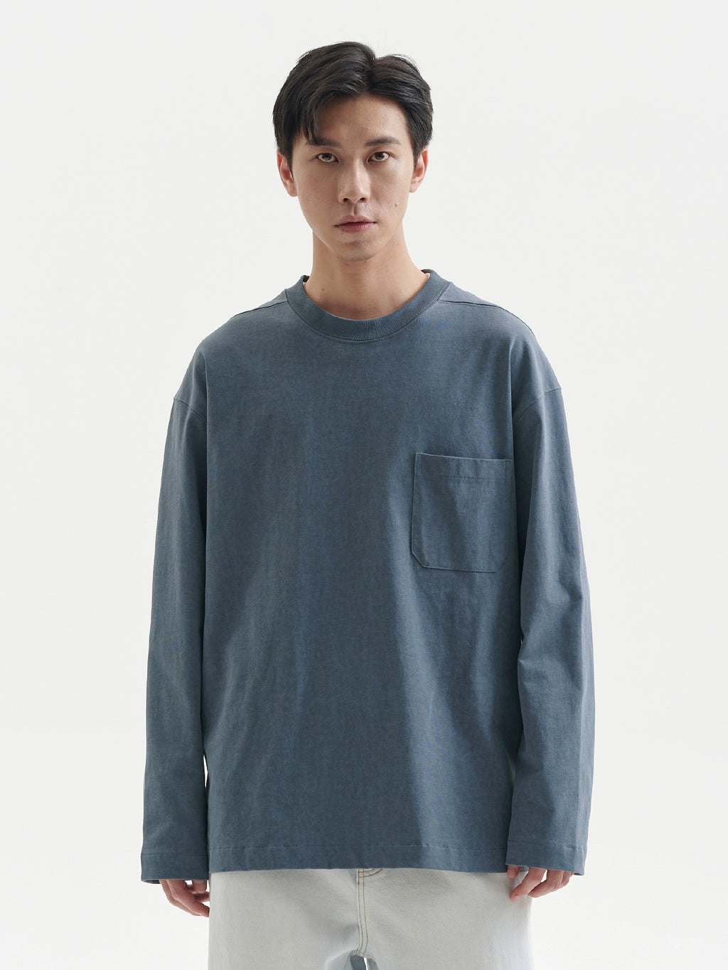 BUTTBILL Old Simple Retro Bottom Long Sleeve