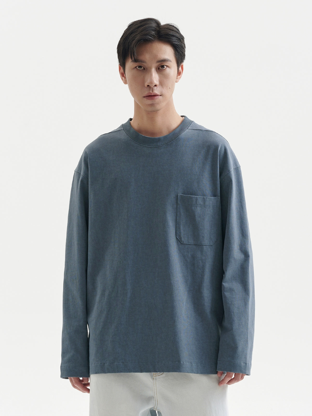 BUTTBILL Old Simple Retro Bottom Long Sleeve