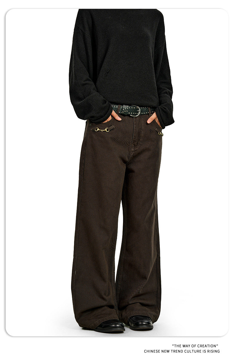 11KN Retro Straight Skinny Jeans