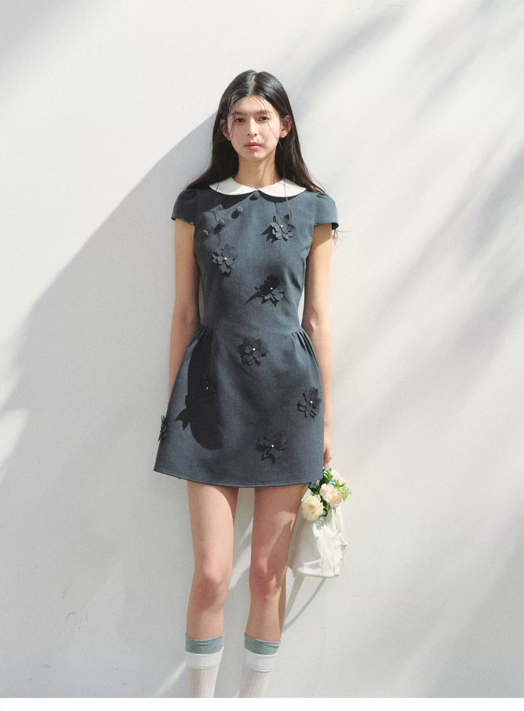 SunsetPark Doll Collar Casual Dress
