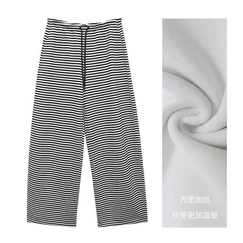 Audwyn Striped Scimitar Drawstring Sweatpants