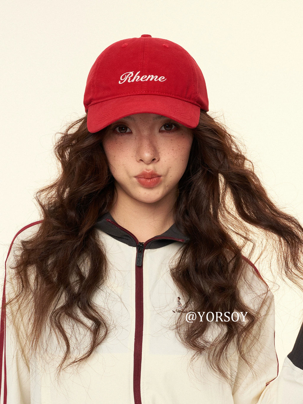 YORSOY Vintage Alphabet Embroidered Cap