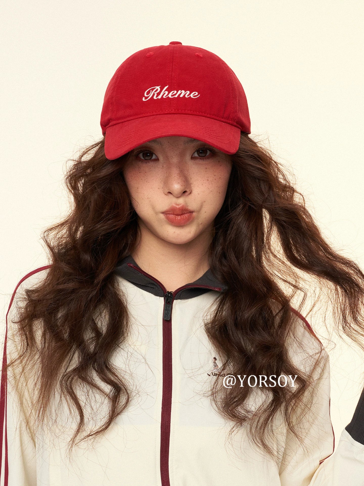 YORSOY Vintage Alphabet Embroidered Cap