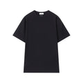 VLABMADE Embroidery Front Shoulder Elastic Tee