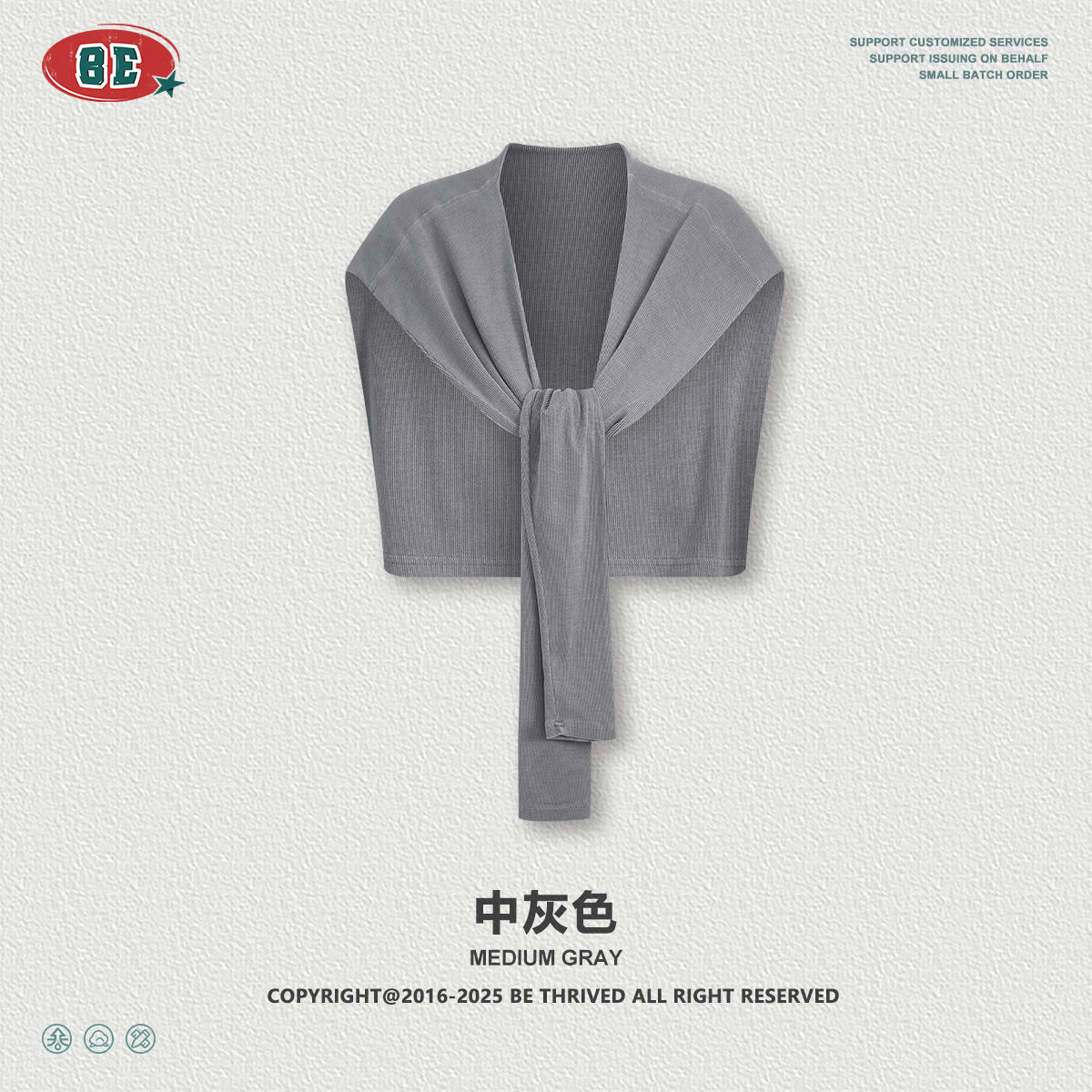 BE Vintage Casual V-Neck Long Sleeve Sweatpants Set