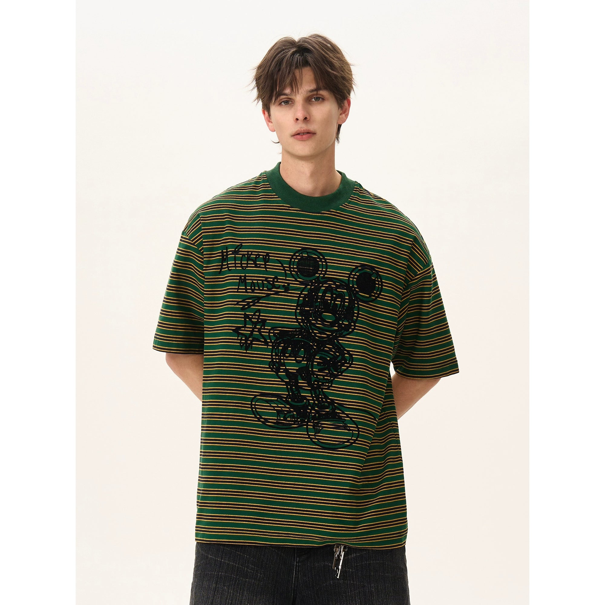 BTSG Mickey striped Tee