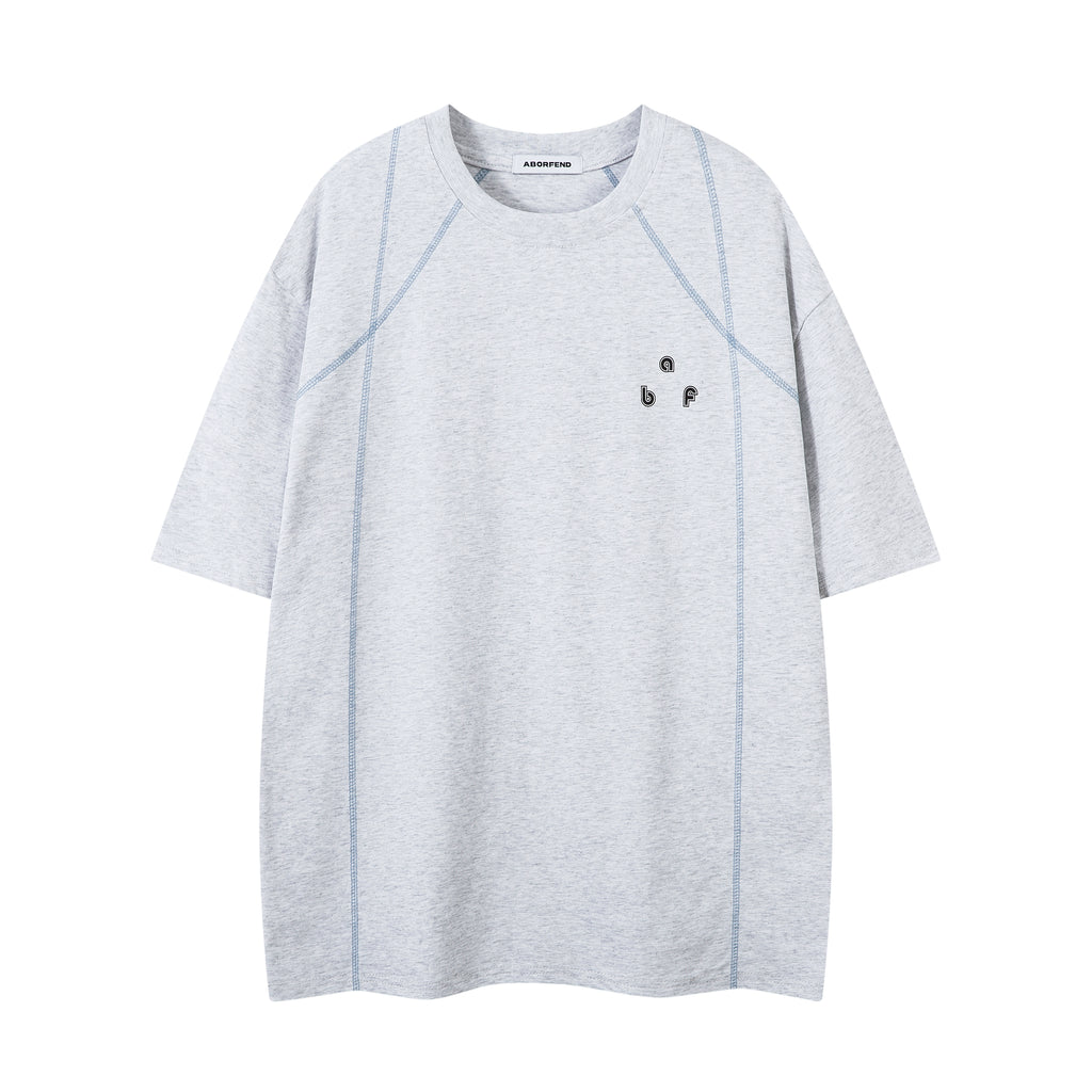 BeOurRule Retro Hasselblad Line Splicing Structure Printing Tee
