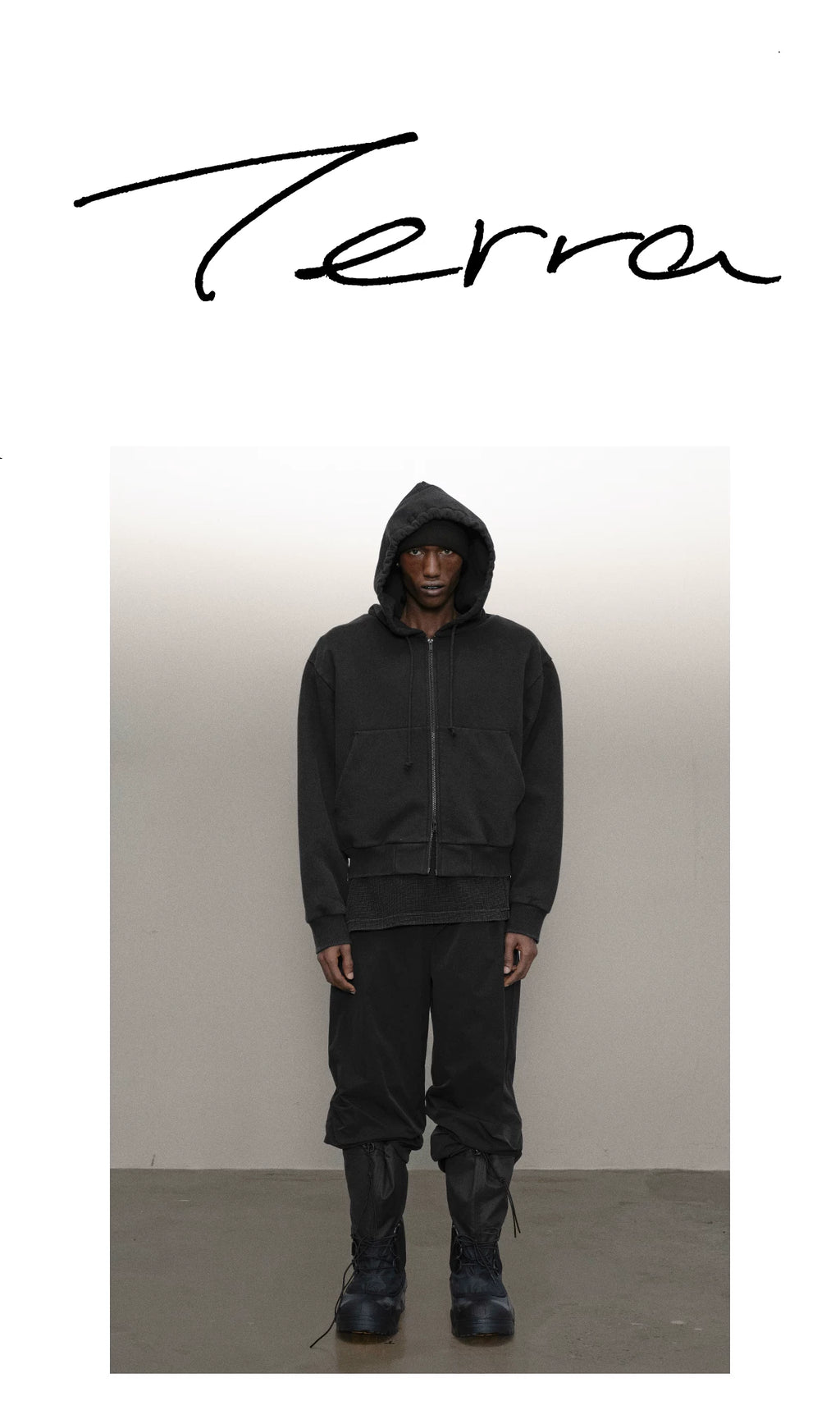 Terrawear Short Zip Hooded Sweater Jacket