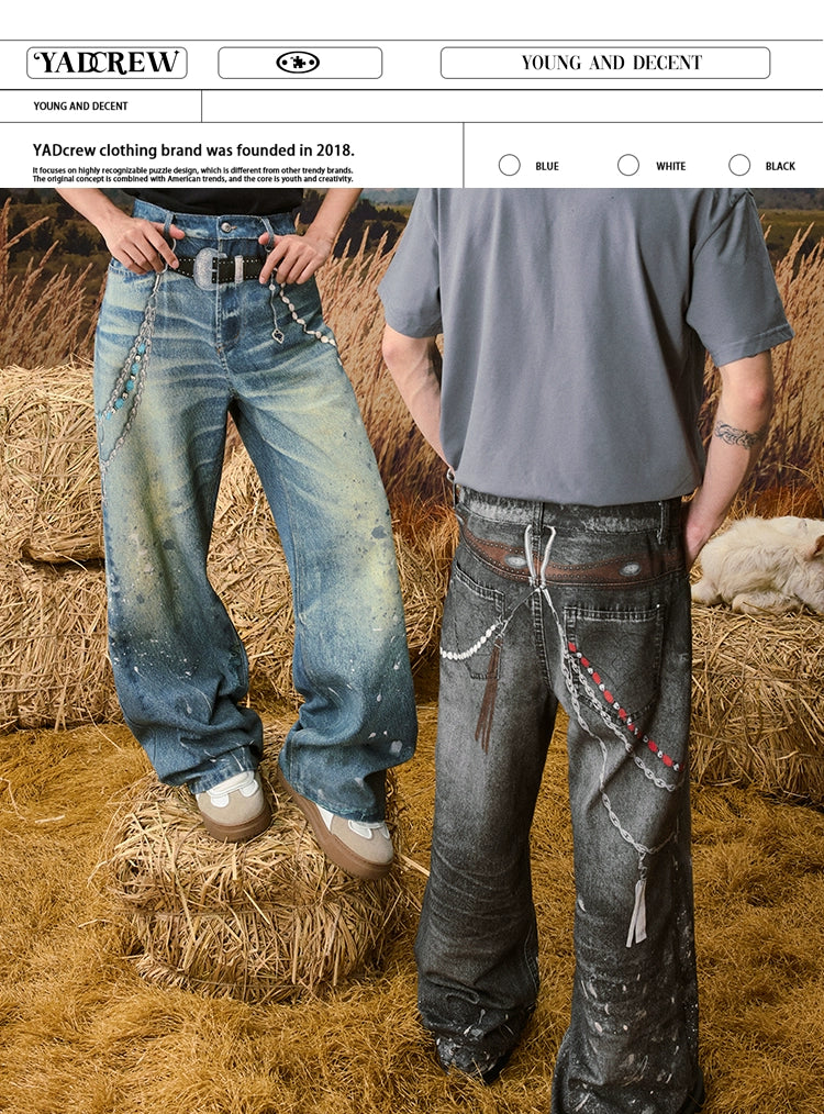 YADcrew Eldon Baggy Jeans