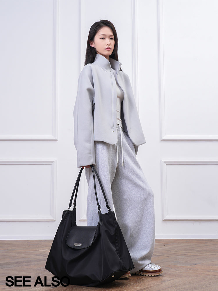 SEE ALSO light luxury cow leather backpack bag SA061