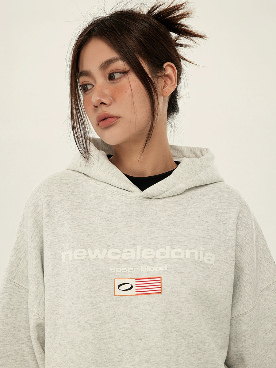 SOSER Vintage Versatile Fleece Hooded Sweater