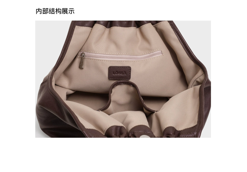 LOSEA Simple Oriental Aesthetic Vegetable Basket Tote Bag