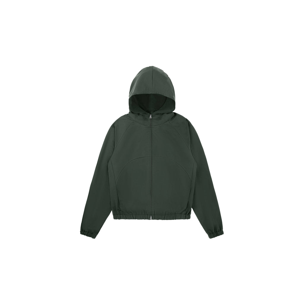 PLUS NO LOGO Arc Blade Jacket Short Hooded Jacket