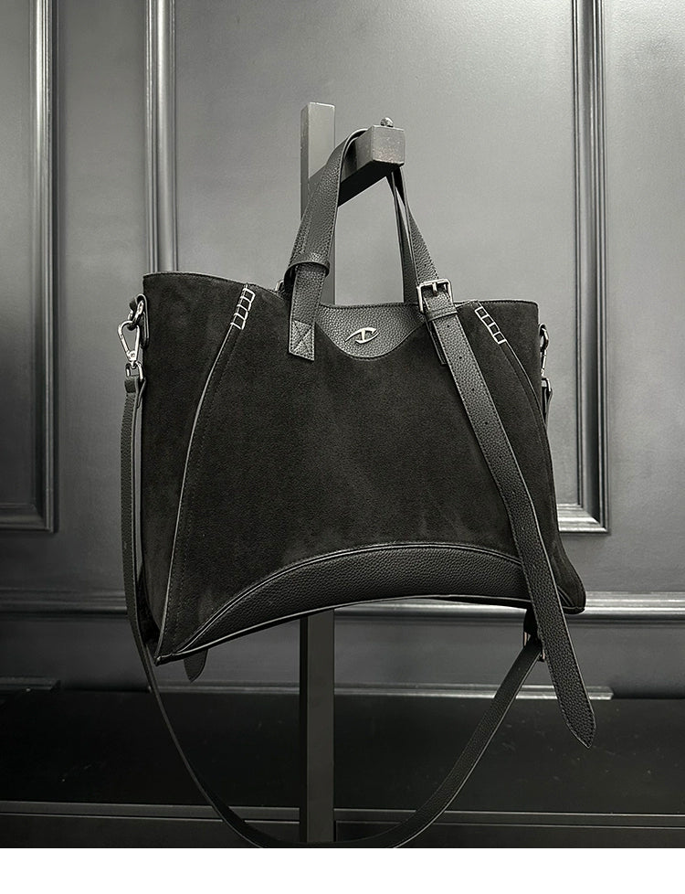 CATSSTAC Mayan Suede Tote Bag