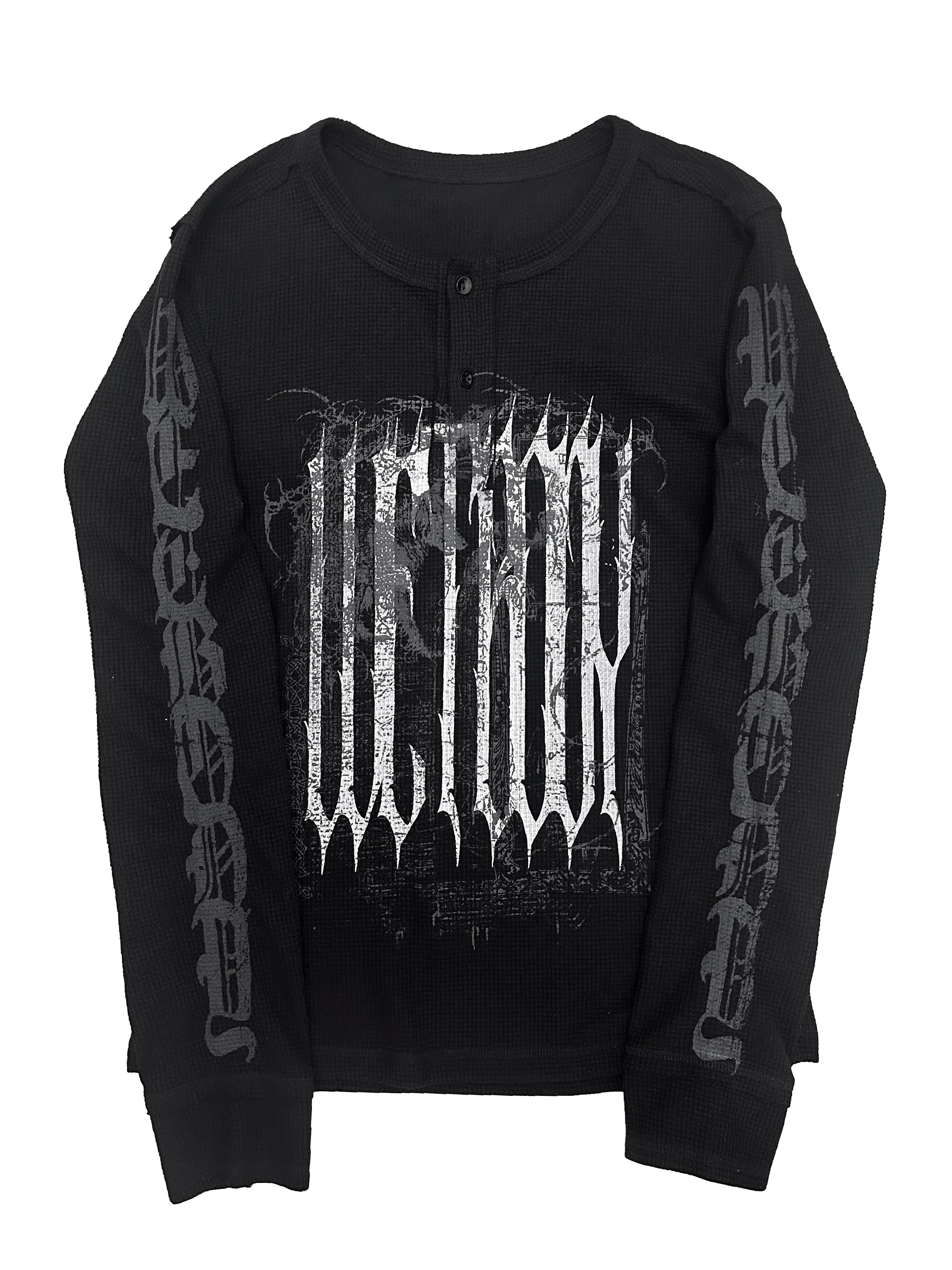 WETBODY Subculture Gothic 260g Fitted Long-Sleeve Tee