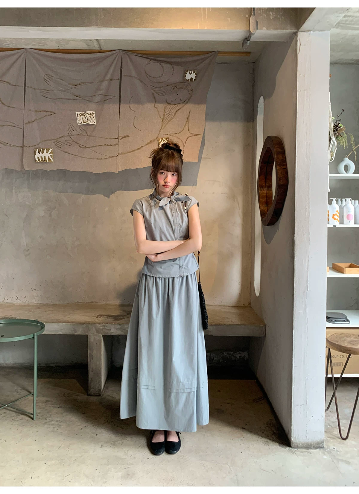 KANO Pleated Skirt Fashion Suit