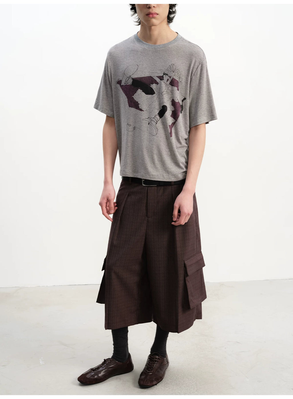 JCAESAR Retro Loose Versatile Tee