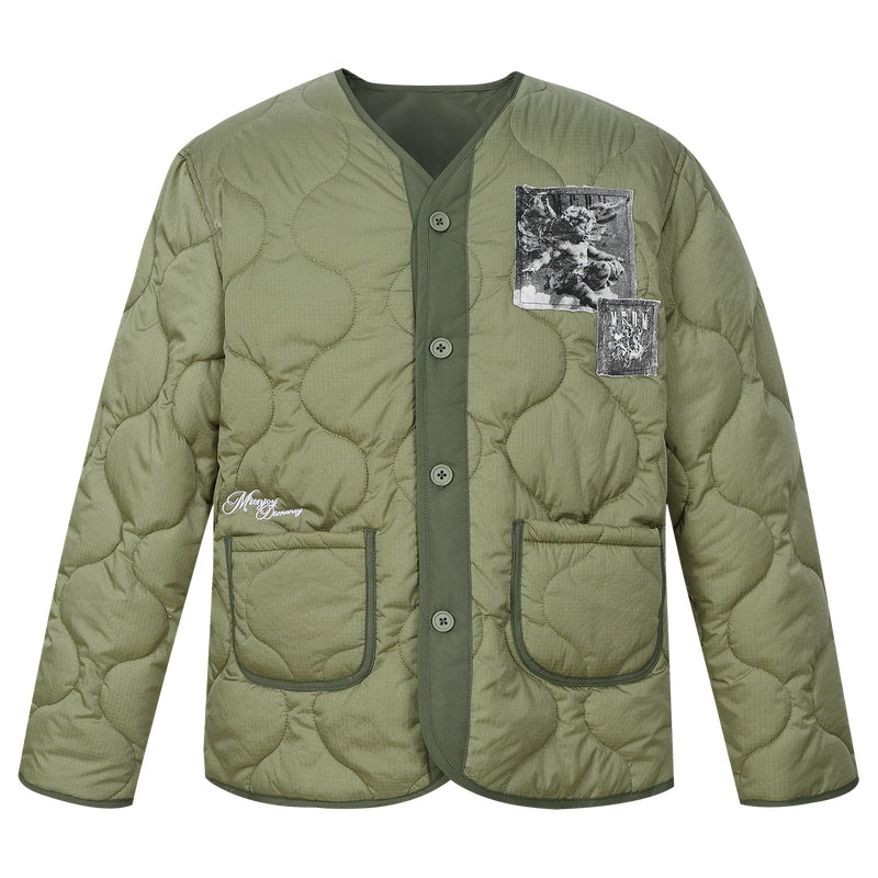 MEDM Make Old Angel Patch Jacket