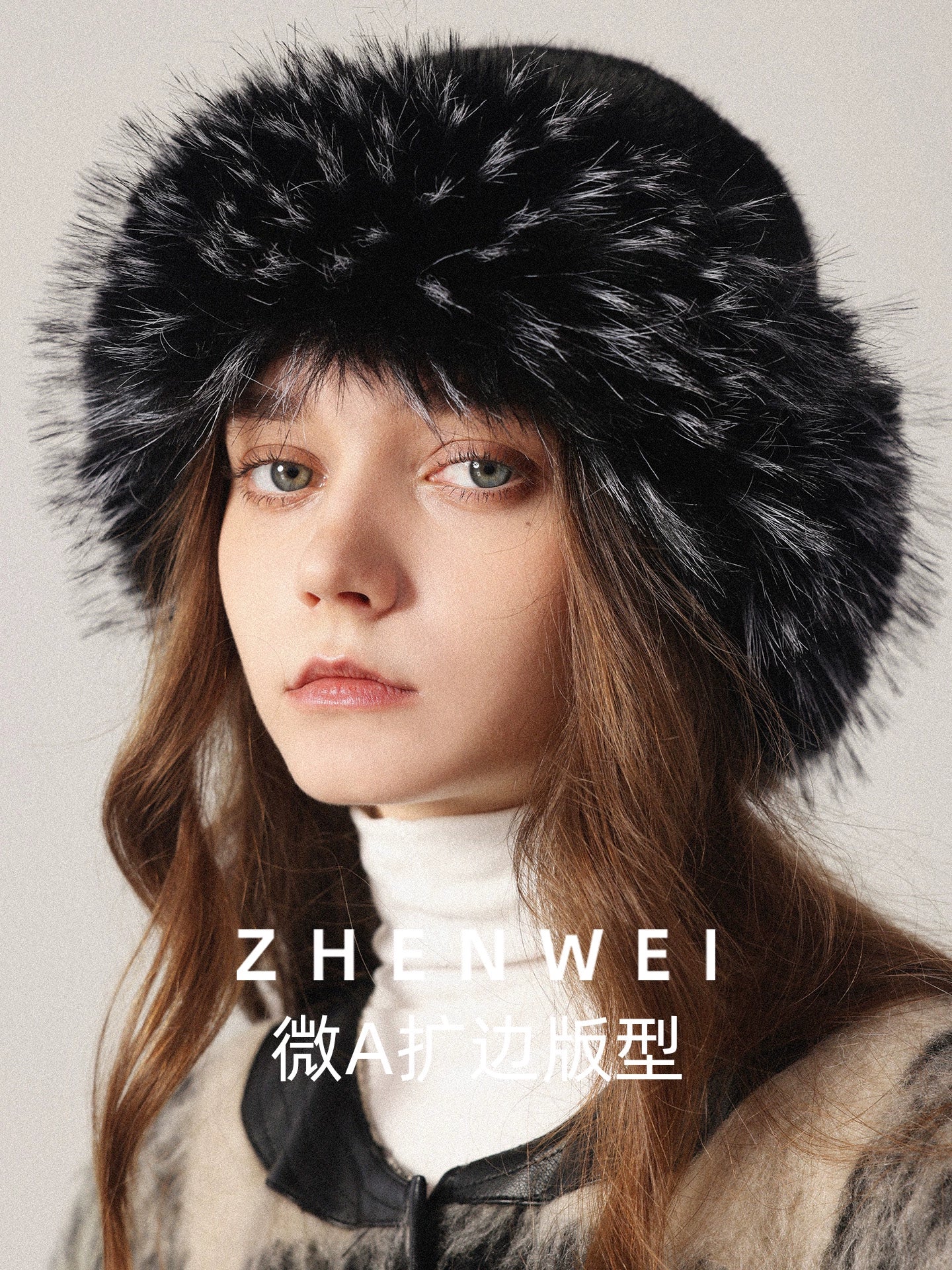 ZHENWEI Plush Bucket Hat