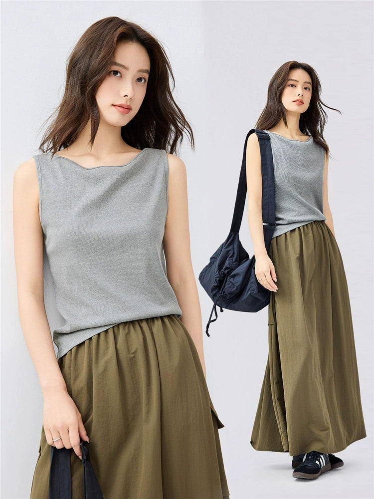 Giordano One-neck Slim-fit Knitted Vest