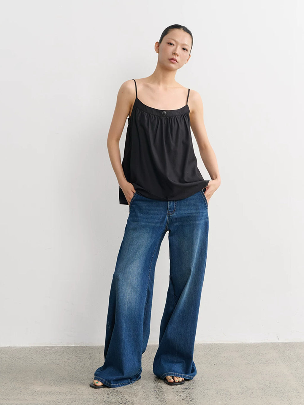 LINY LIBERTY Vintage Skinny Versatile Straight Jeans