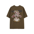 INF 250G retro green plant Heavy 100% Cotton Tee