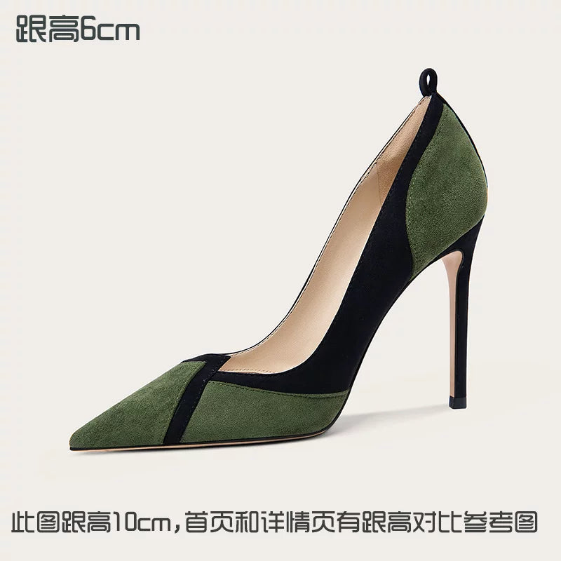 Lily Wei Commuter Celebrity Style Shallow Mouth High Heels