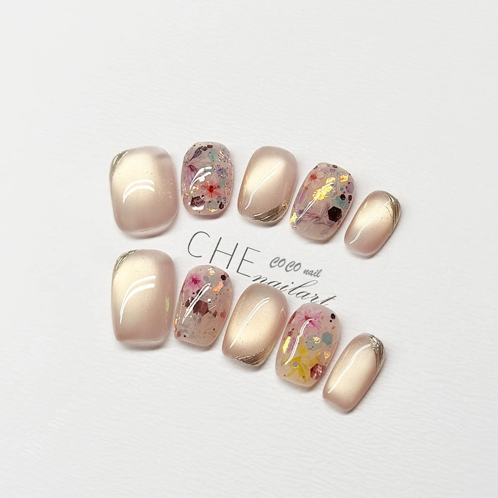 COCO Sweet Cool Cute Handmade Manicure Wear Nail