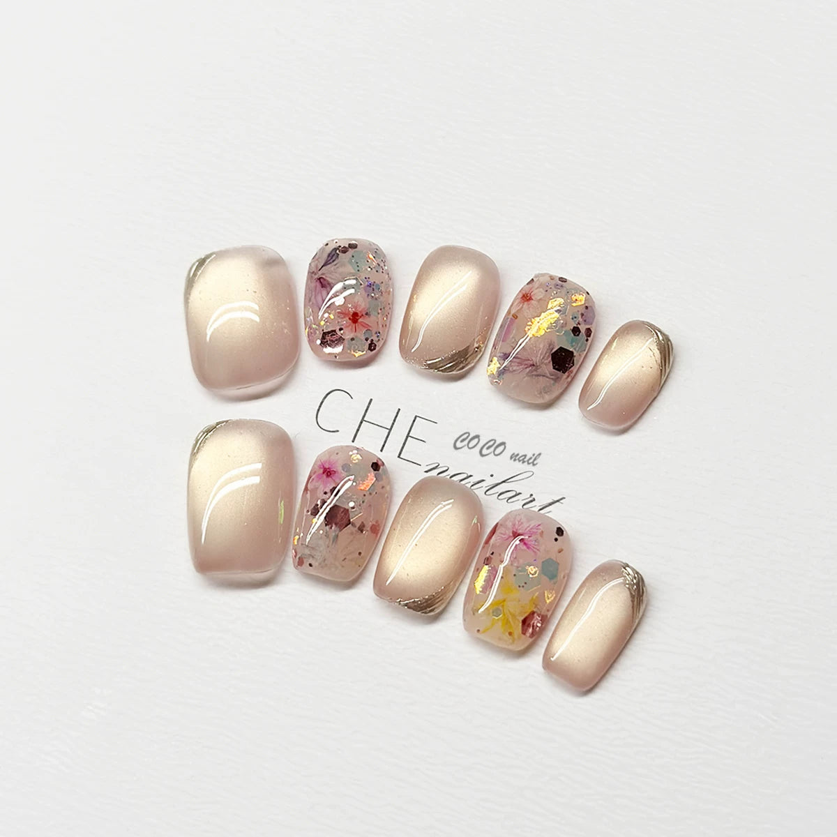 COCO Sweet Cool Cute Handmade Manicure Wear Nail