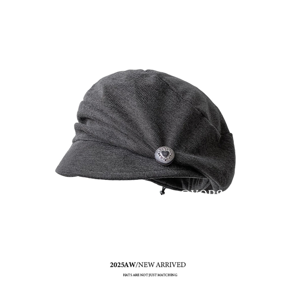 YORSOY Trendy Retro Pleated Cloud Beret
