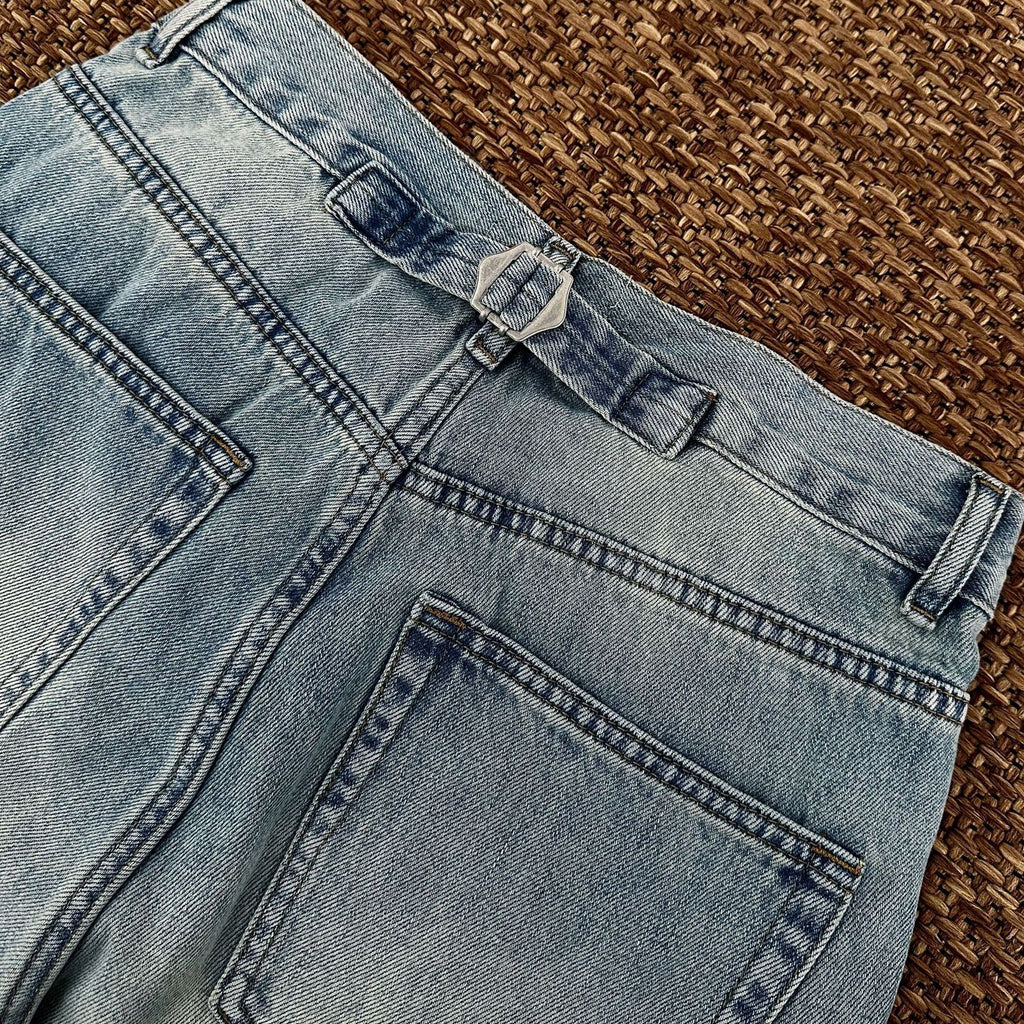 11KN Vintage Loose Casual Straight-leg Jeans