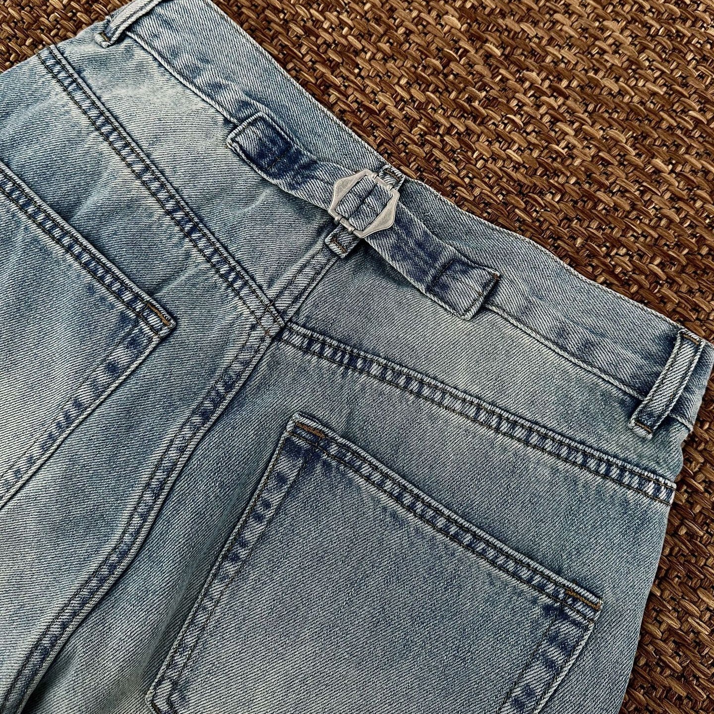 11KN Vintage Loose Casual Straight-leg Jeans