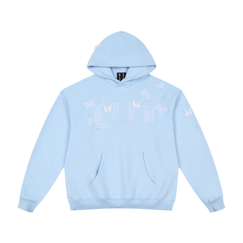 MEDM Three-dimensional Butterfly Hooded Sweater