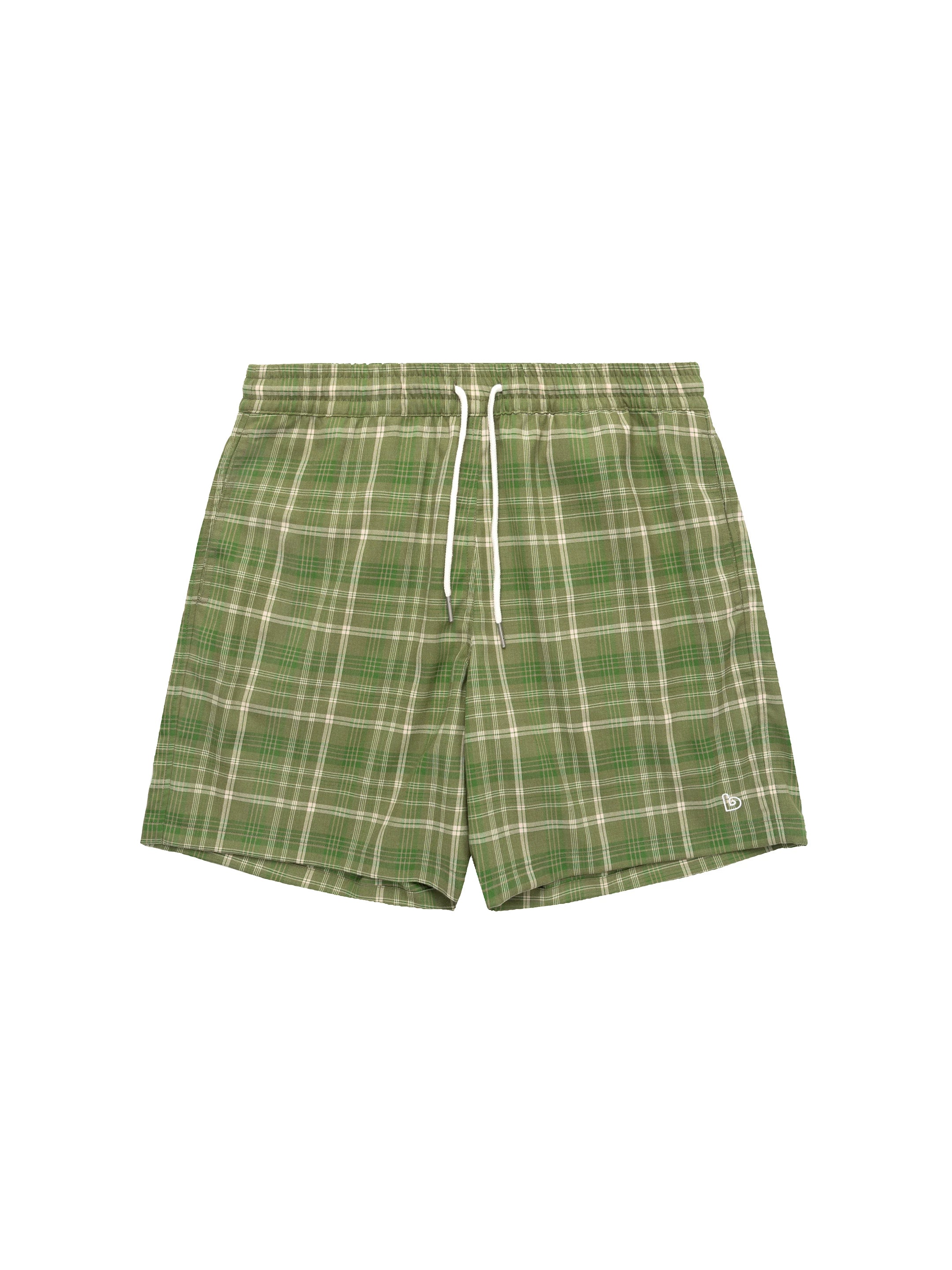 BENT IDEA Contrast Checked Comfort Shorts